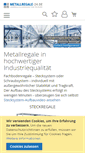 Mobile Screenshot of metallregale-24.de